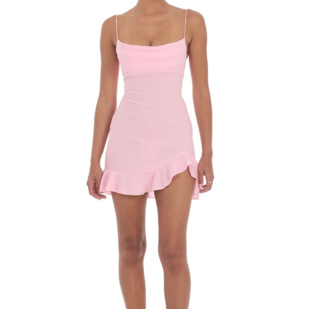 Lucy in the Sky Pink Mini Dress
